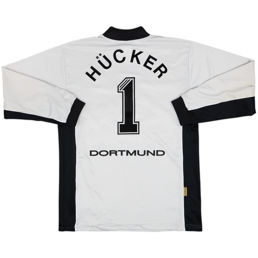 1998-00 Borussia Dortmund GK Shirt Hucker #1 - 8/10 - (L)