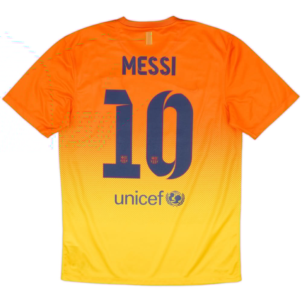 2012-13 Barcelona Basic Away Shirt Messi #10 - 10/10 - (M)