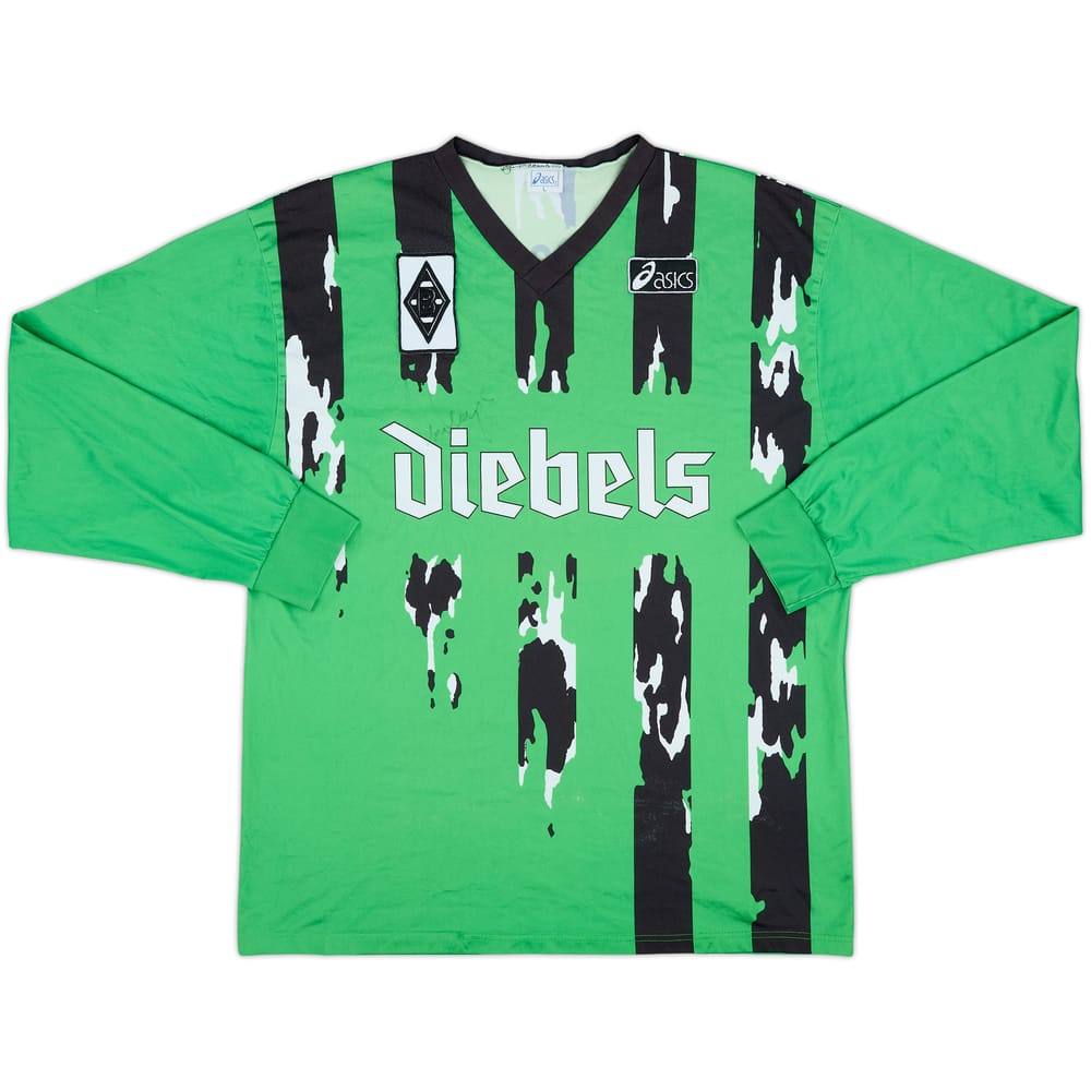1994-95 Borussia Monchengladbach Signed Away L/S Shirt - 6/10 - (L)