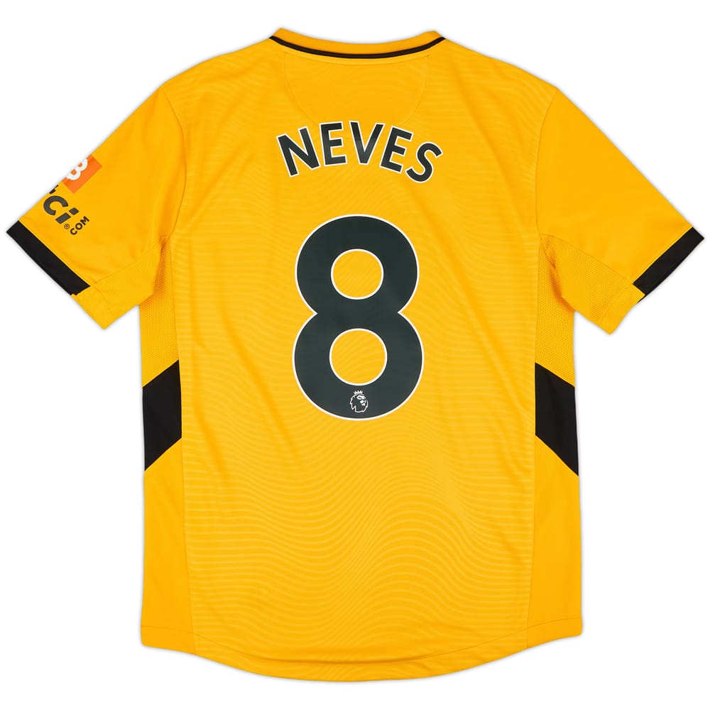2020-21 Wolves Home Shirt Neves #8 - 10/10 - (M)