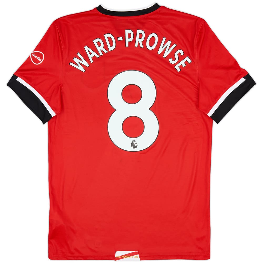 2020-21 Southampton Home Shirt Ward-Prowse #8 - 7/10 - (S)
