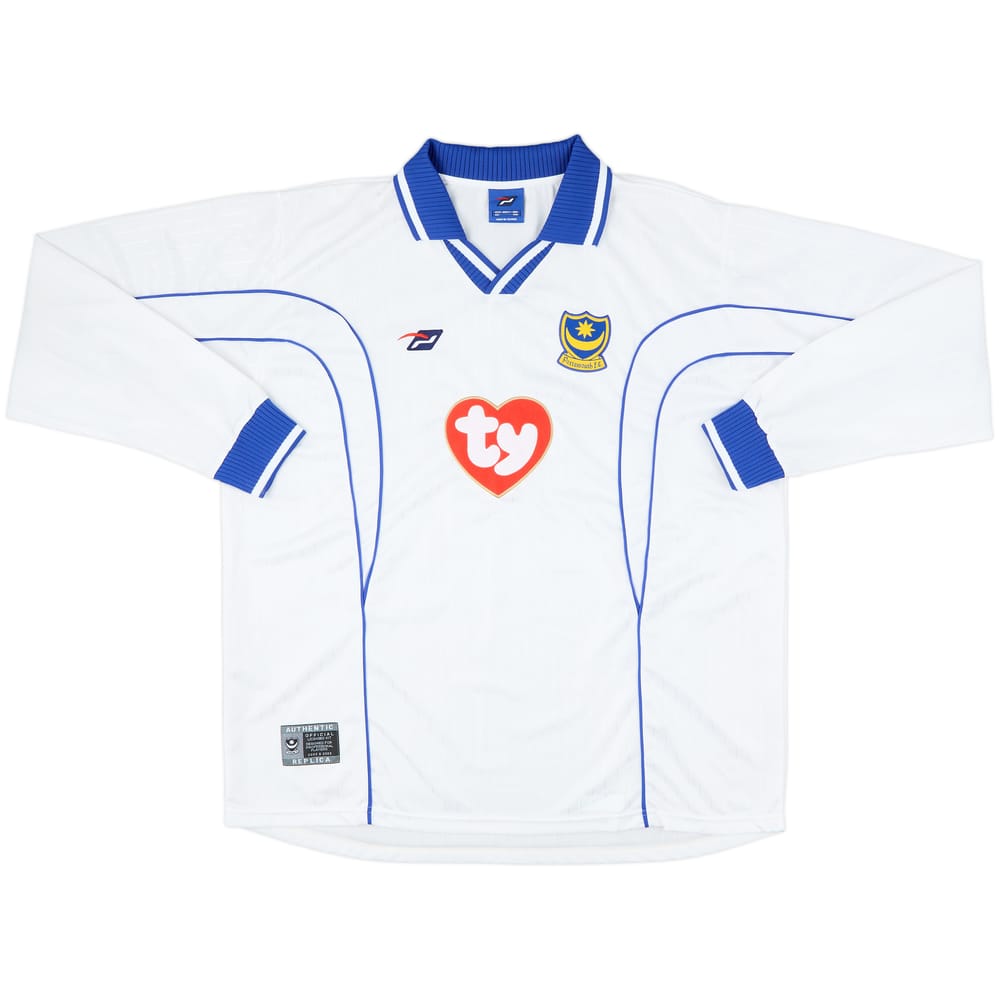 2002-04 Portsmouth Third L/S Shirt - 10/10 - (XXL)