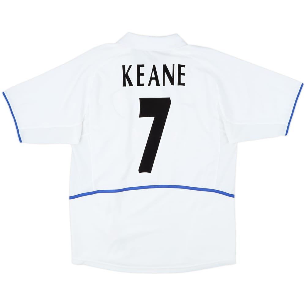 2002-03 Leeds United Home Shirt Keane #7 - 6/10 - (M)