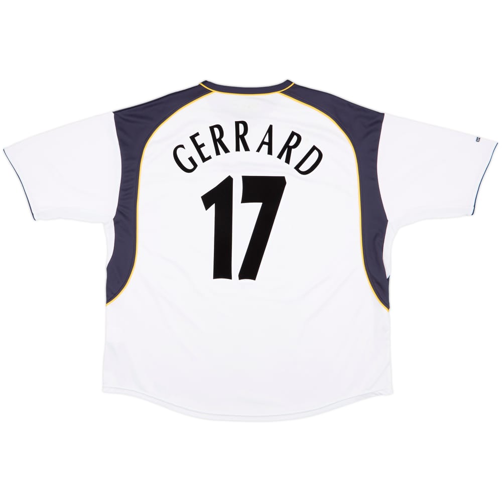 2001-03 Liverpool Away Shirt Gerrard #17 - 6/10 - (3XL)