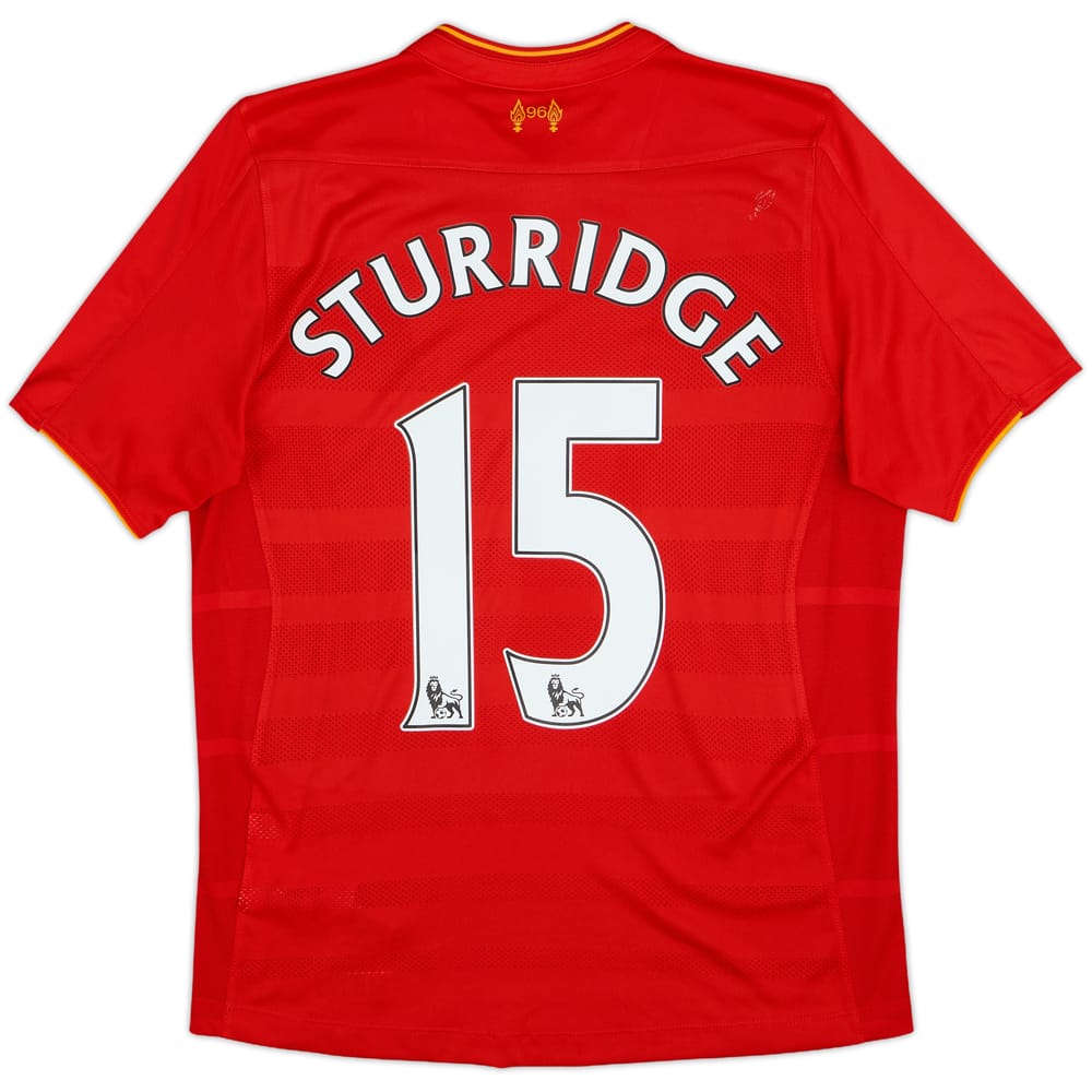 2016-17 Liverpool Home Shirt Sturridge #15 - 7/10 - (XL.Boys)