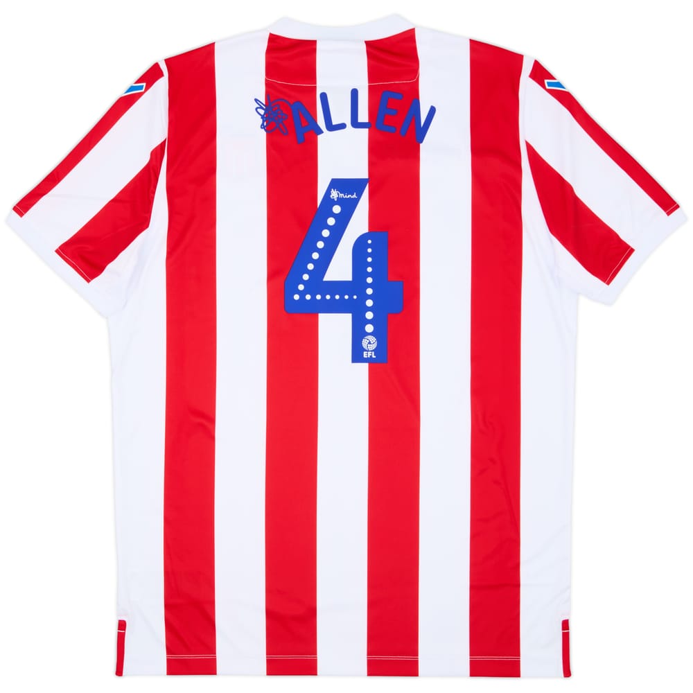 2018-19 Stoke City Home Shirt Allen #4 (XXL)