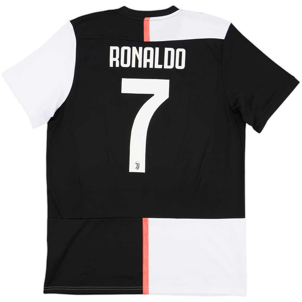 2019-20 Juventus Home Shirt Ronaldo #7 - 8/10 - (L)