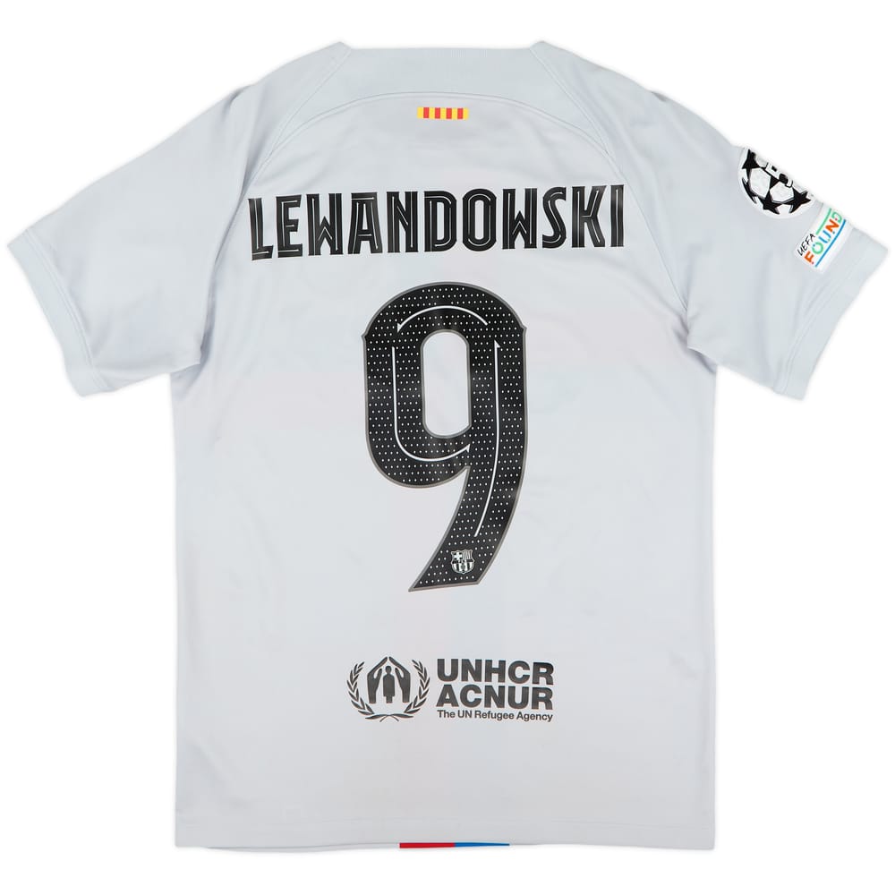 2022-23 Barcelona Third Shirt Lewandowski #9 - 8/10 - (S)