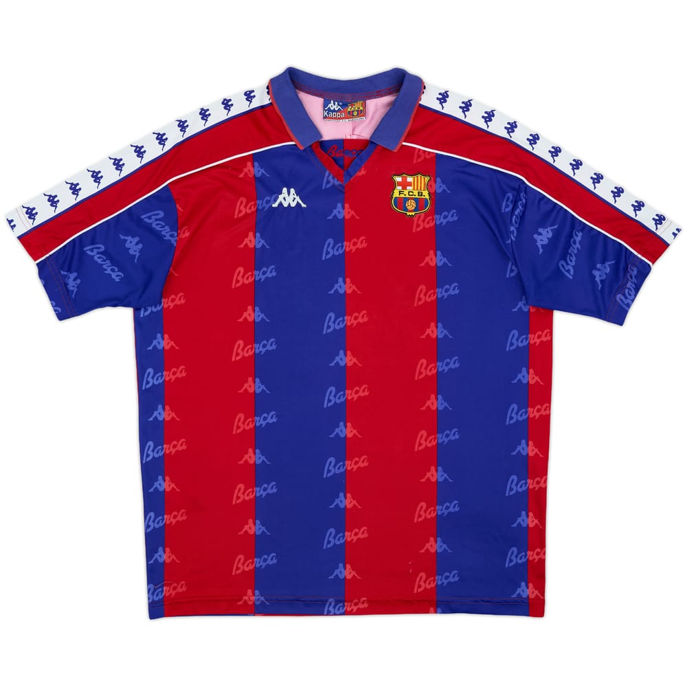 1992-95 Barcelona Home Shirt - 6/10 - (XL)