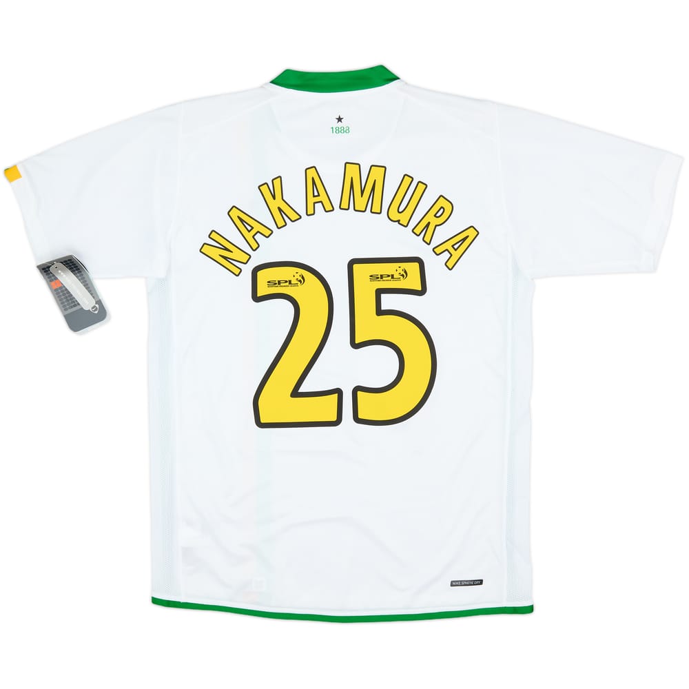 2006-08 Celtic European Shirt Nakamura #25 (M)