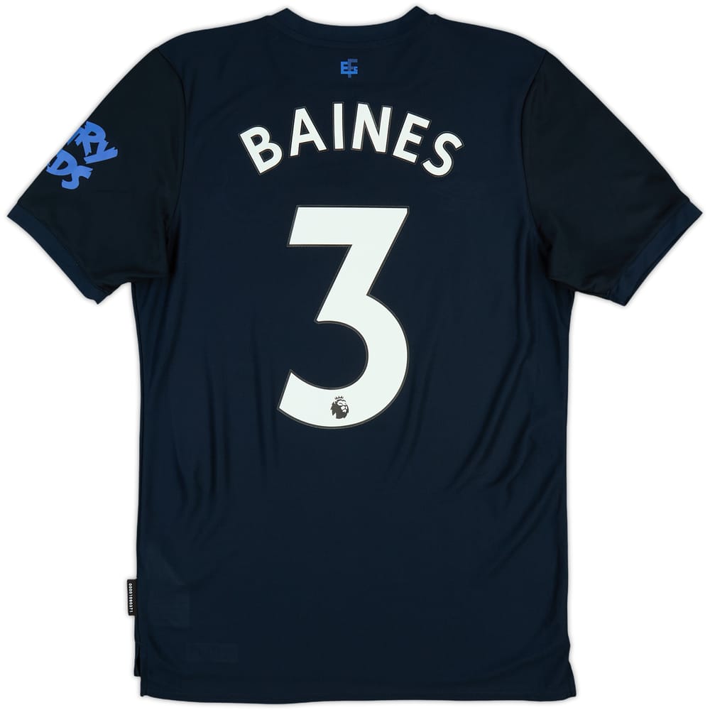 2019-20 Everton Third Shirt Baines #3 - 9/10 - (S)