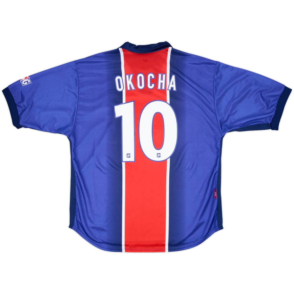 1998-99 Paris Saint-Germain Home Shirt Okocha #10 - 9/10 - (XL)