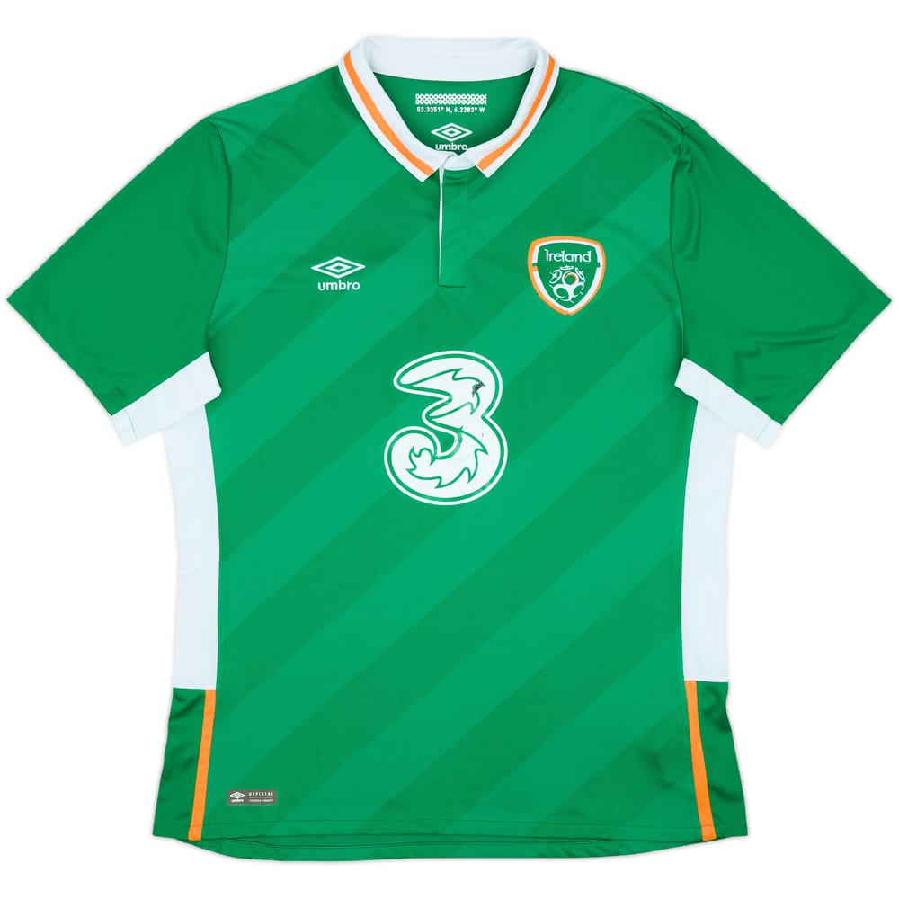 2016-17 Ireland Home Shirt - 5/10 - (XL)