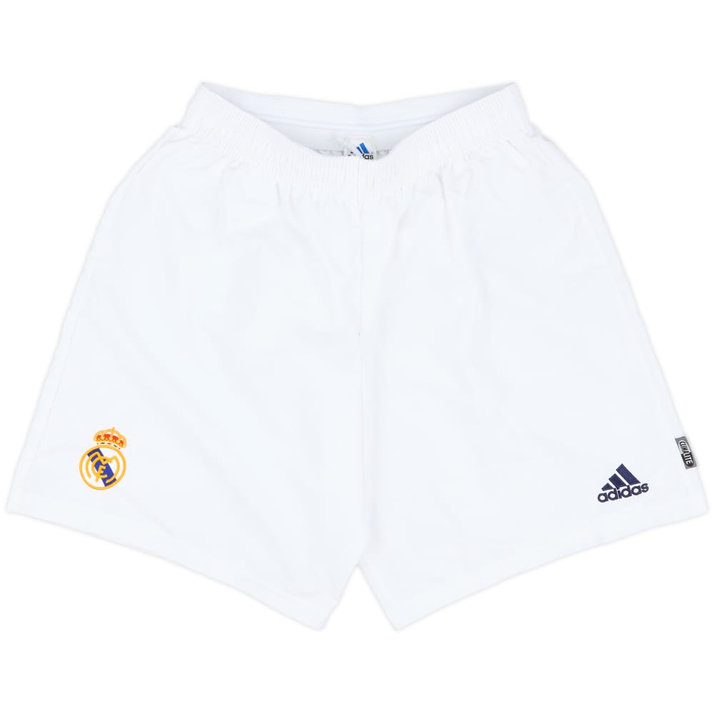 2001-02 Real Madrid Home Shorts - 9/10 - (L)