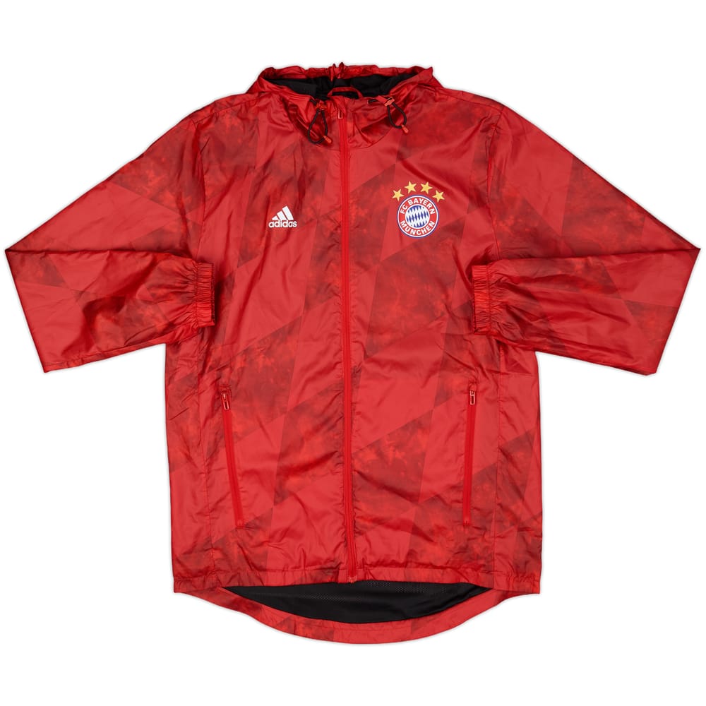 2016-17 Bayern Munich adidas Hooded Track Jacket - 10/10 - (S)