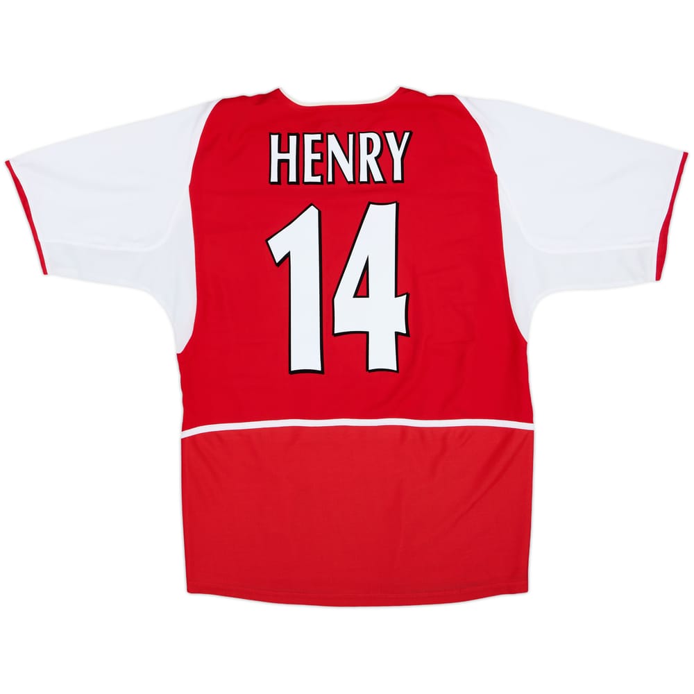2002-04 Arsenal Home Shirt Henry #14 - 8/10 - (M)