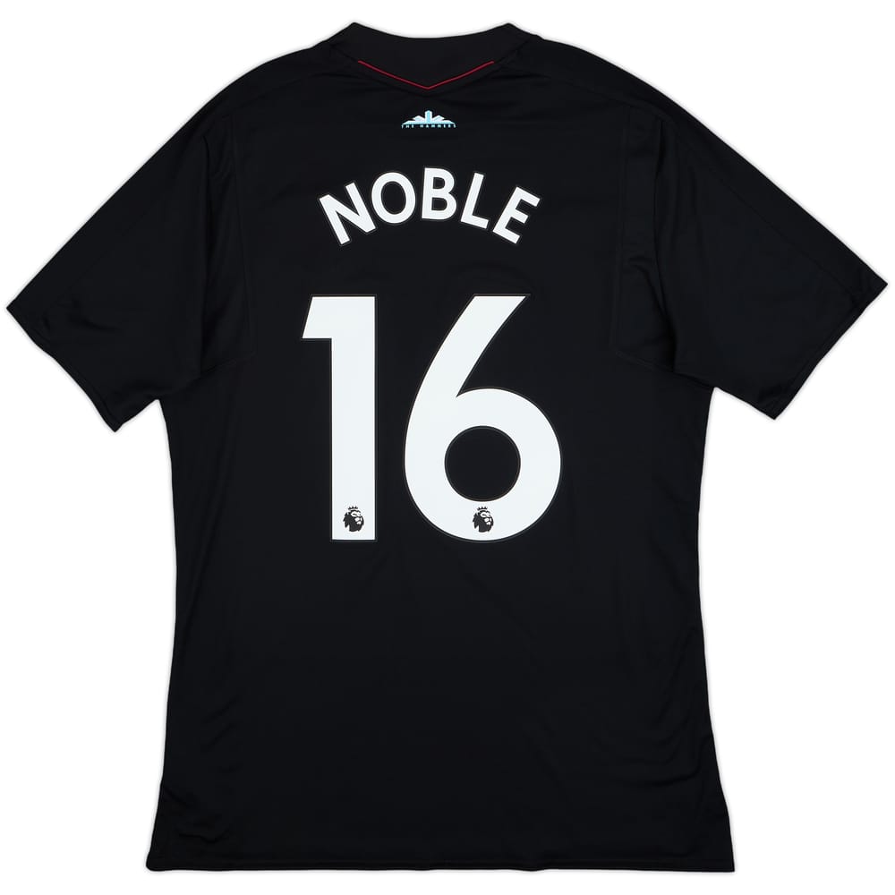 2017-18 West Ham Away Shirt Noble #16 - 10/10 - (L)