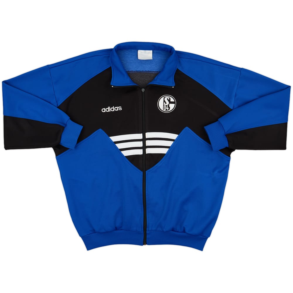 1996-97 Schalke adidas Track Jacket - 6/10 - (L)