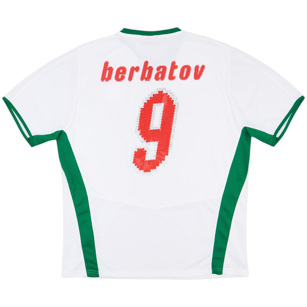2008-10 Bulgaria Home Shirt Berbatov #9 - 7/10 - (XL)