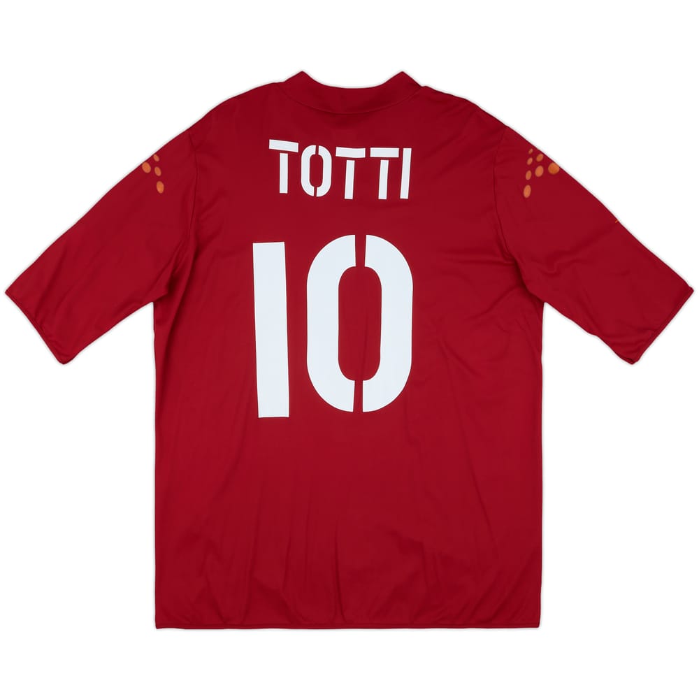 2003-04 Roma Home Shirt Totti #10 - 8/10 - (XXL)