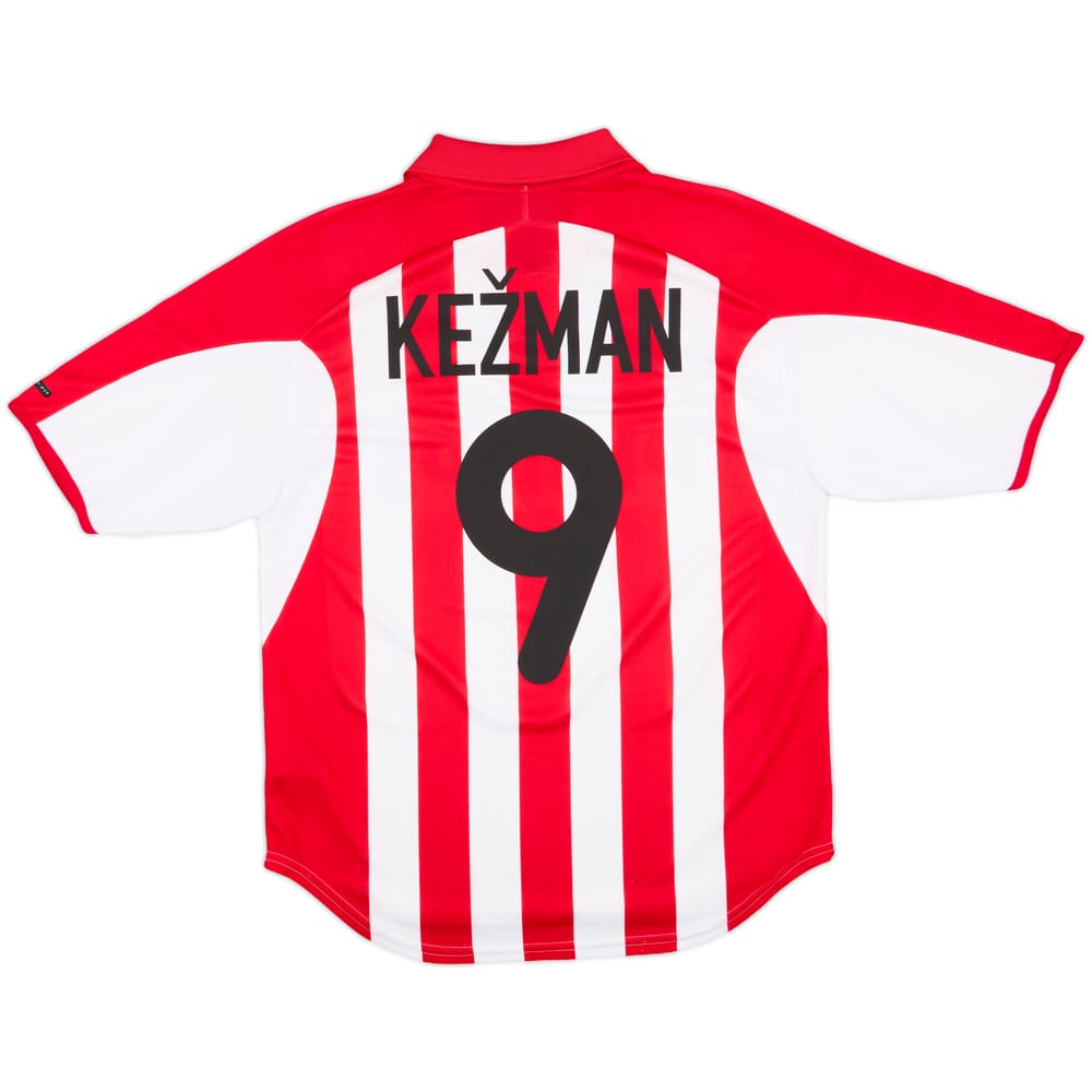 2000-02 PSV Home Shirt Kezman #9 - 8/10 - (M)