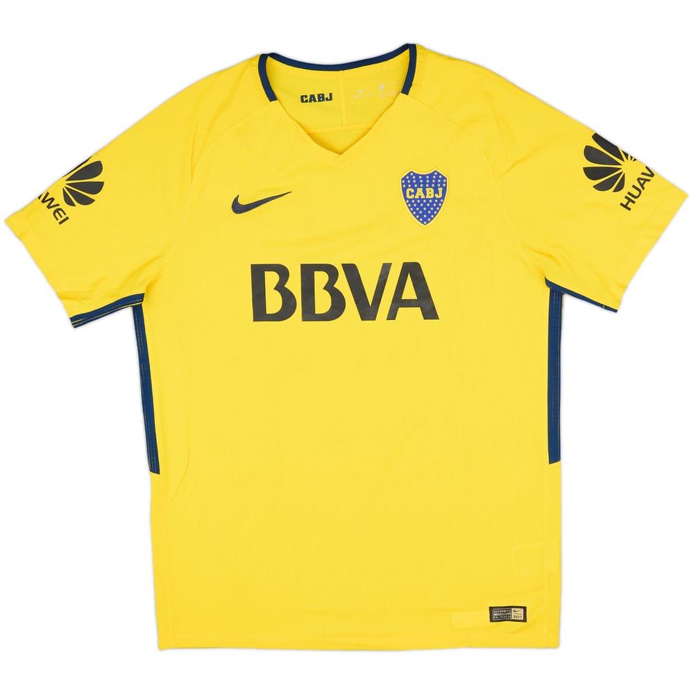 2017-18 Boca Juniors Authentic Away Shirt - 7/10 - (L)