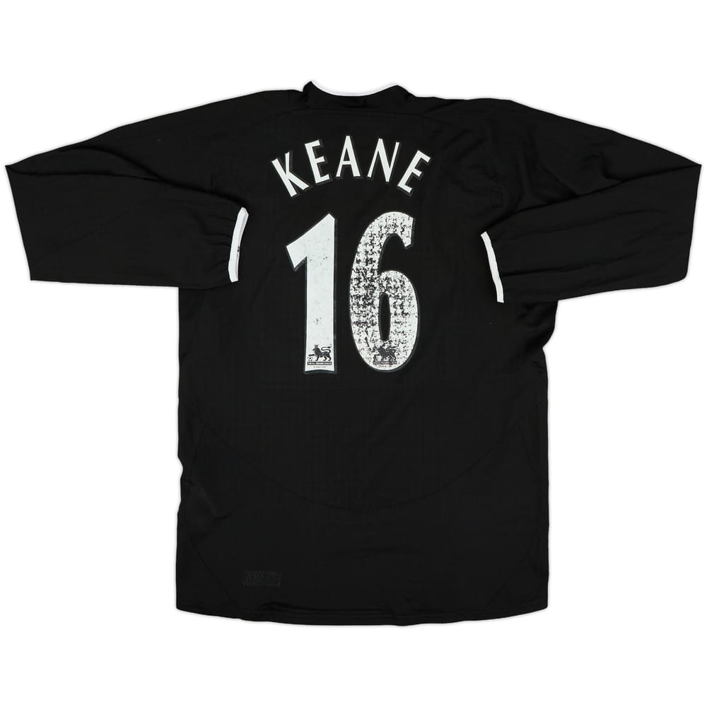 2003-05 Manchester United Away L/S Shirt Keane #16 - 5/10 - (M)