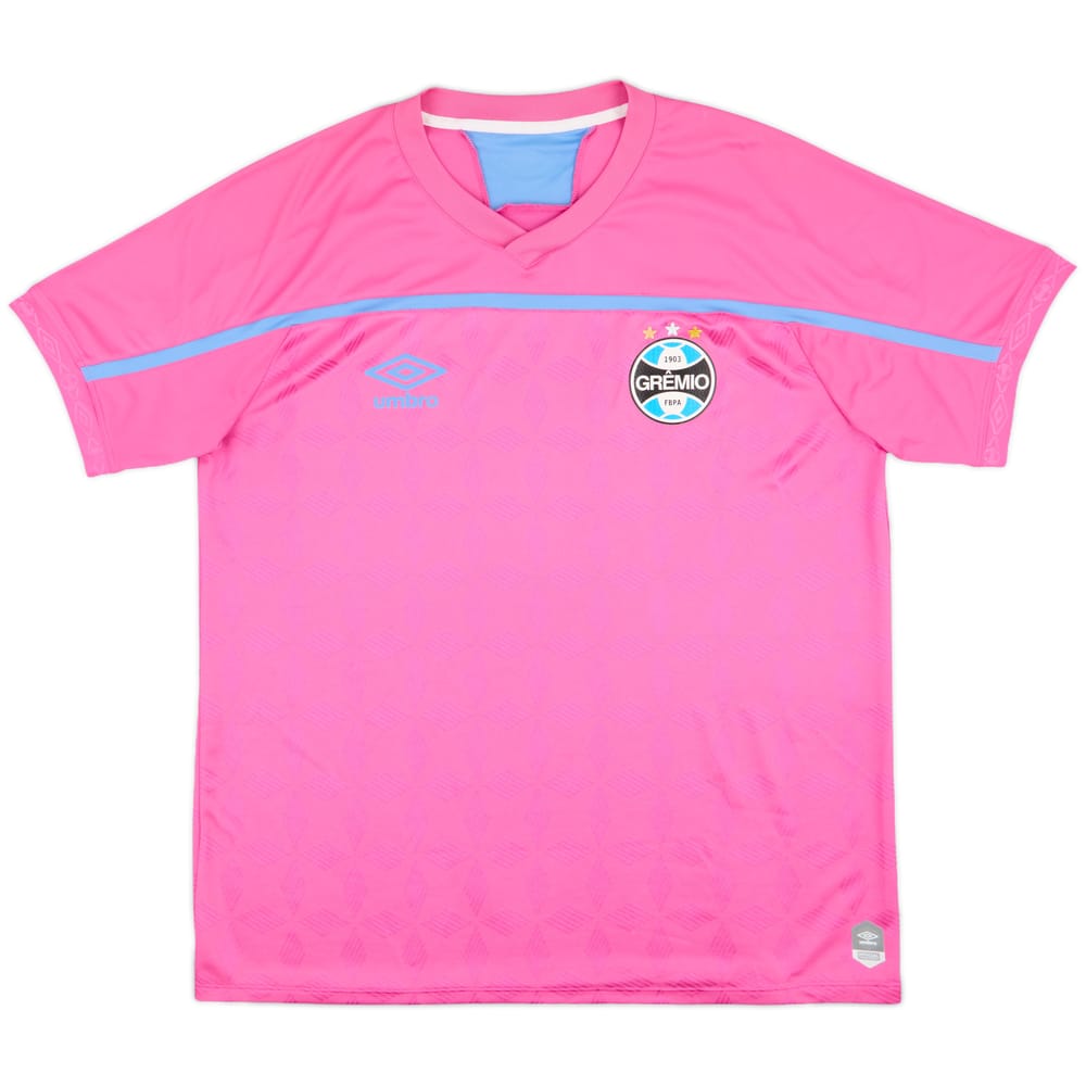 2020 Gremio Feminino Special 'Pink October' Fourth Shirt - 9/10 - (Women's XL)