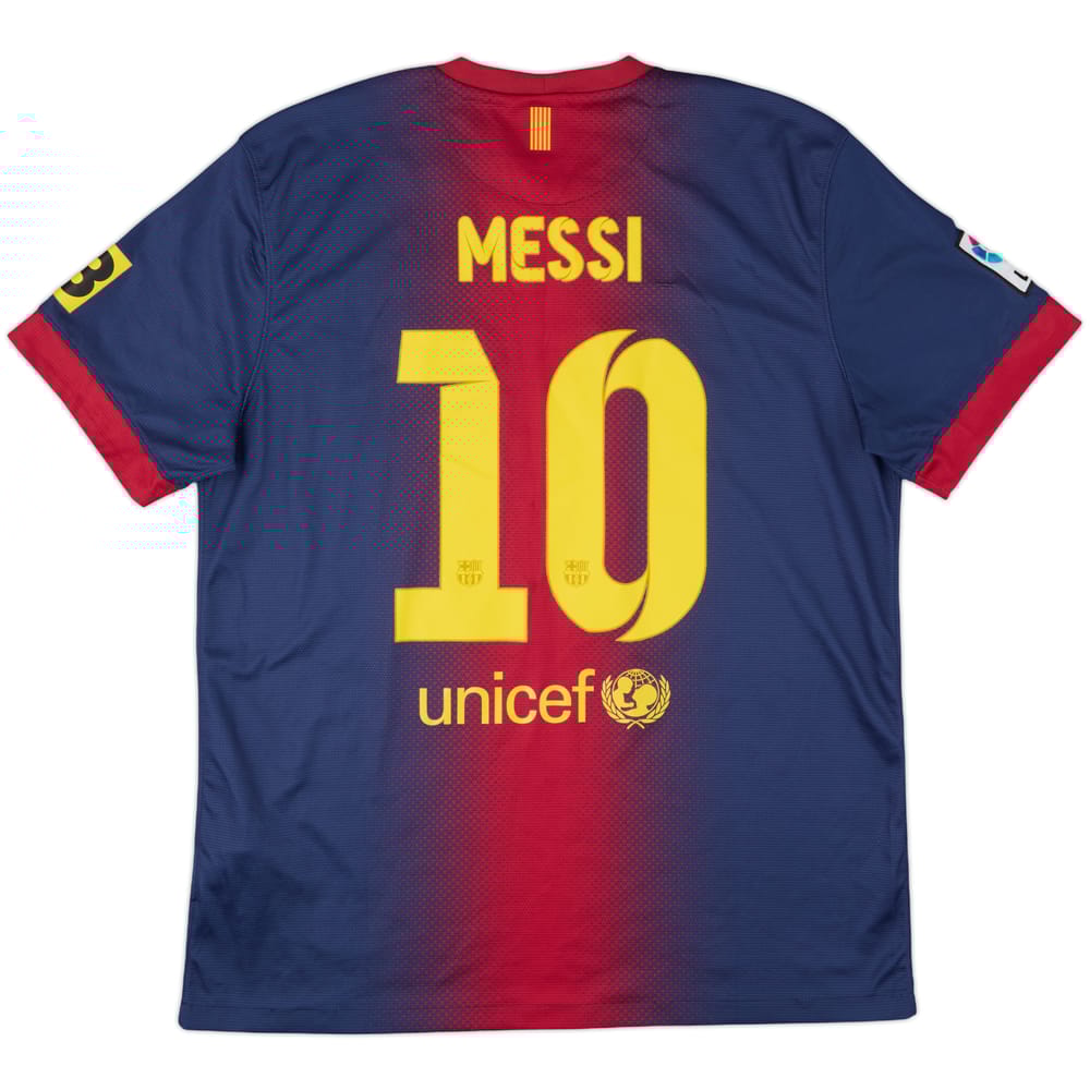 2012-13 Barcelona Home Shirt Messi #10 - 8/10 - (L)