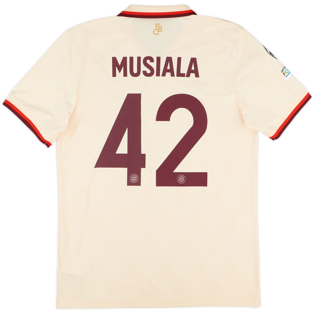 2024-25 Bayern Munich Third Shirt Musiala #42 - 10/10 - (M)