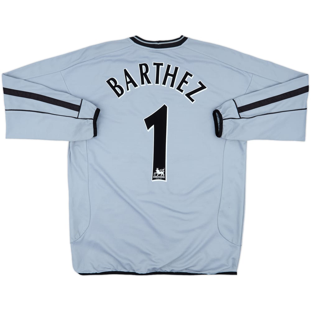 2001-02 Manchester United Centenary GK Shirt Barthez #1 - 8/10 - (L)