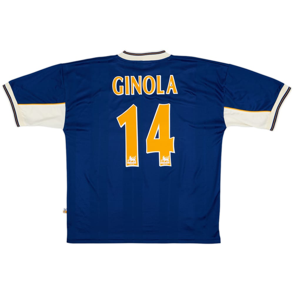 1997-98 Tottenham Away Shirt Ginola #14 - 8/10 - (XL)