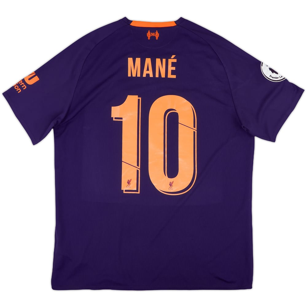 2018-19 Liverpool Away Shirt Mane #10 - 8/10 - (M)