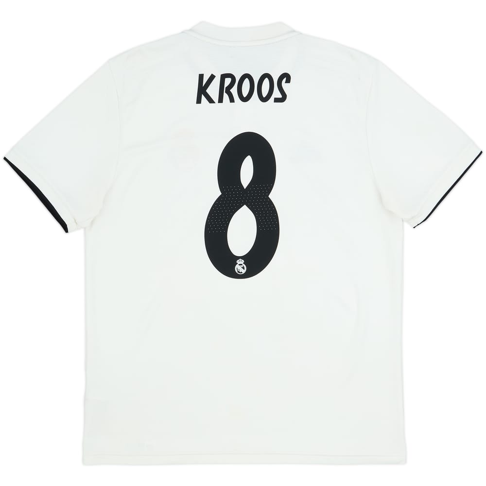 2018-19 Real Madrid Home Shirt Kroos #8 - 6/10 - (L)