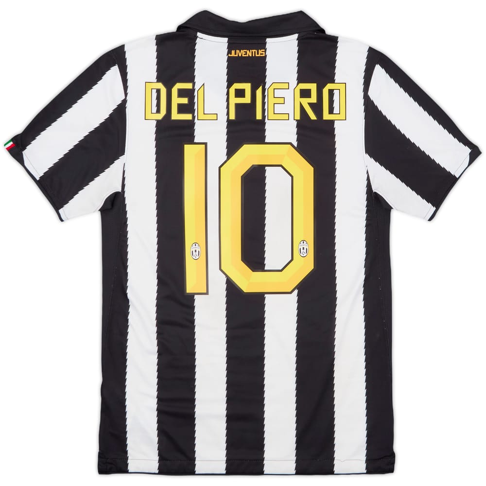 2011-12 Juventus Home Shirt Del Piero #10 - 6/10 - (S)