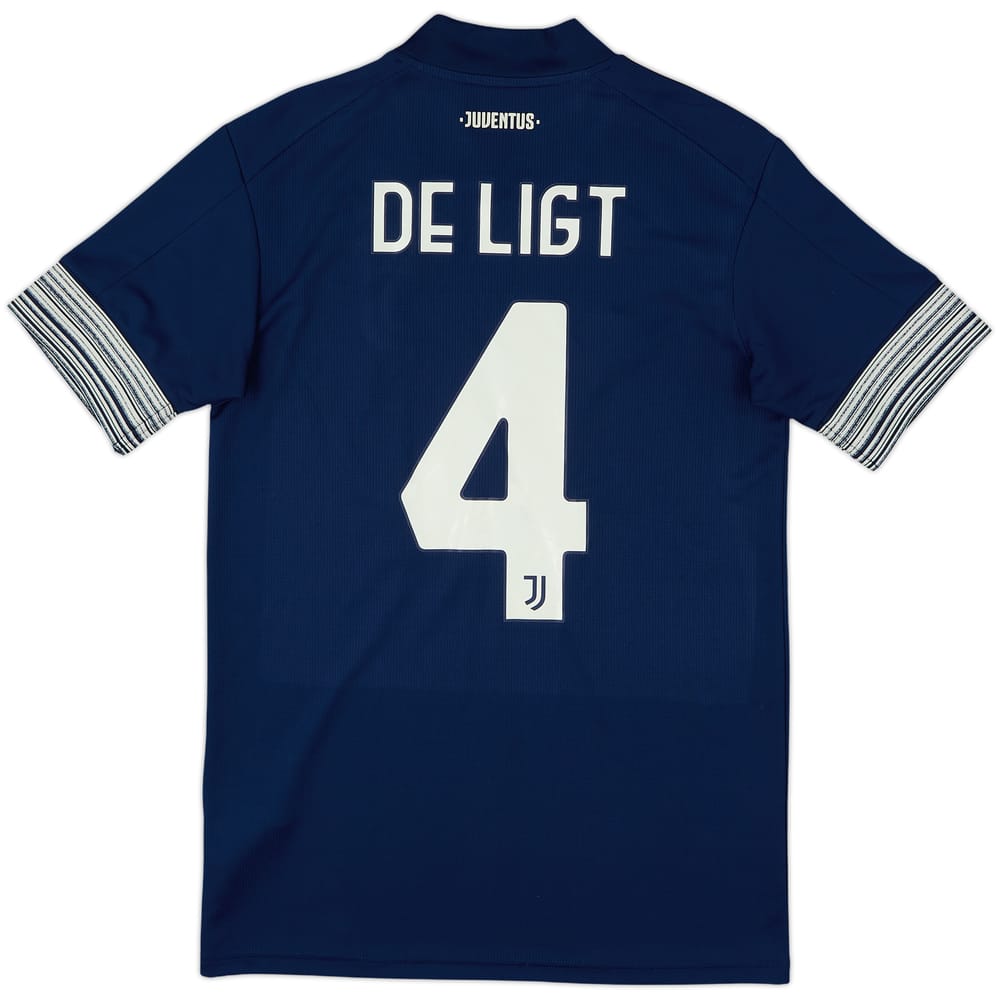 2020-21 Juventus Away Shirt De Ligt #4 - 8/10 - (S)