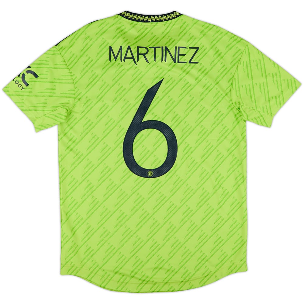 2022-23 Manchester United Authentic Third Shirt Martinez #6 - 10/10 - (M)