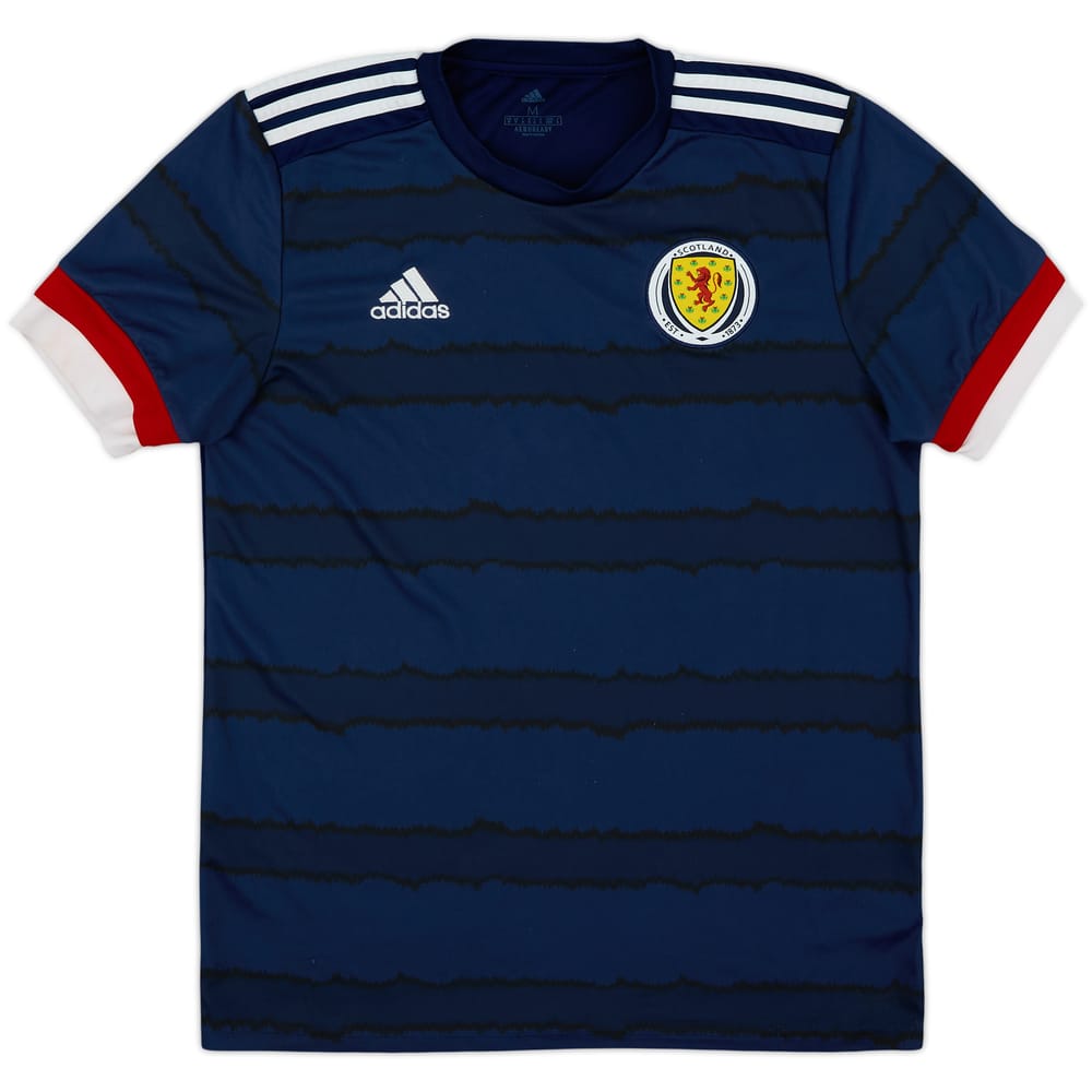 2020-22 Scotland Home Shirt - 8/10 - (M)