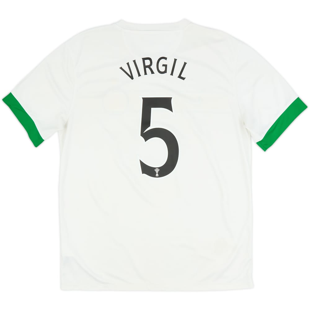 2014-15 Celtic European Third Shirt Virgil #5 - 7/10 - (L)