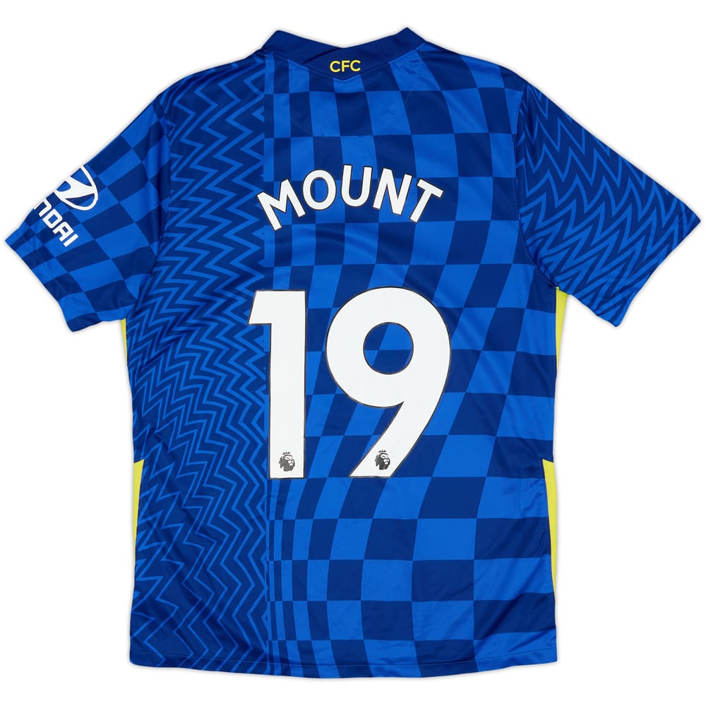 2021-22 Chelsea Home Shirt Mount #19 - 6/10 - (L)