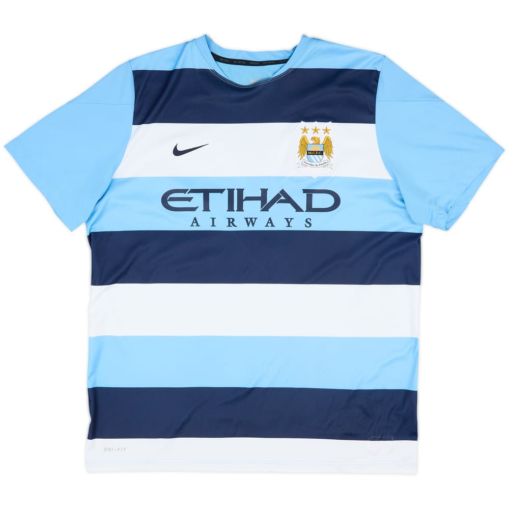 2013-14 Manchester City Nike Training Shirt - 7/10 - (XL)