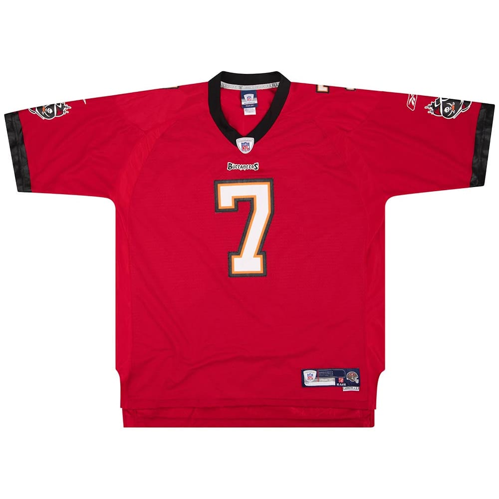 2007 Tampa Bay Buccaneers Garcia #7 Reebok Premier Jersey (Home) XXL