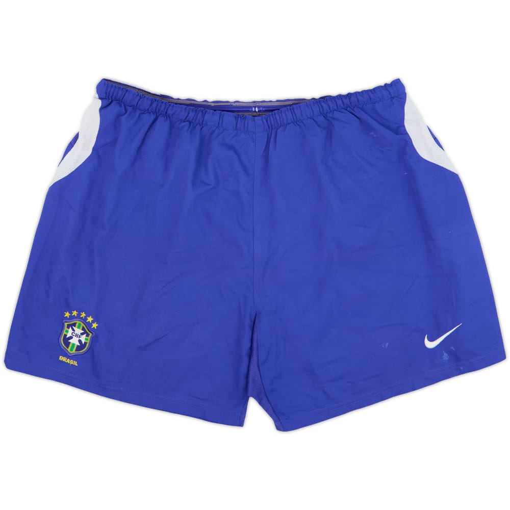 2004-06 Brazil Home Shorts - 5/10 - (XL)