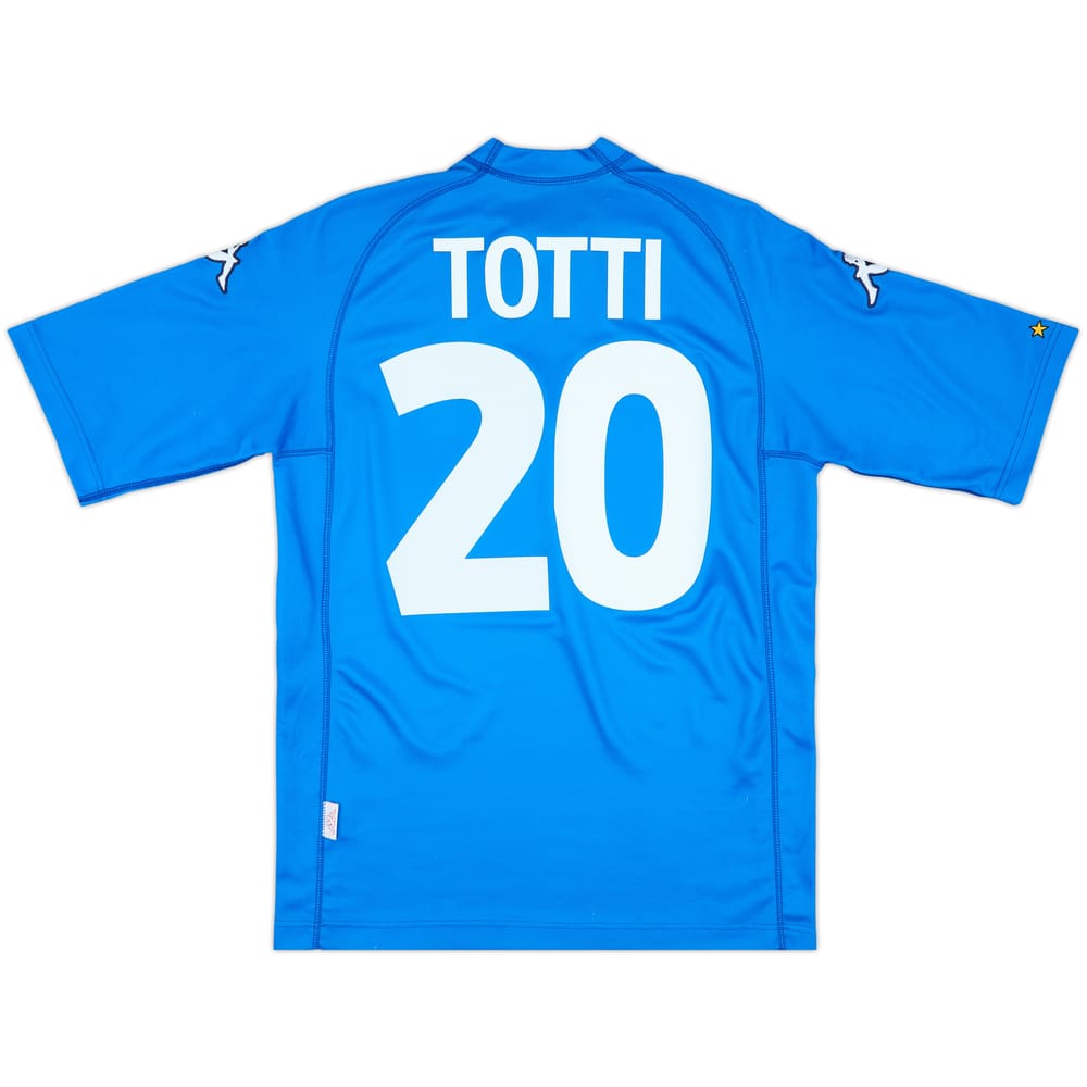 2000-01 Italy Home Shirt Totti #20 - 8/10 - (M)