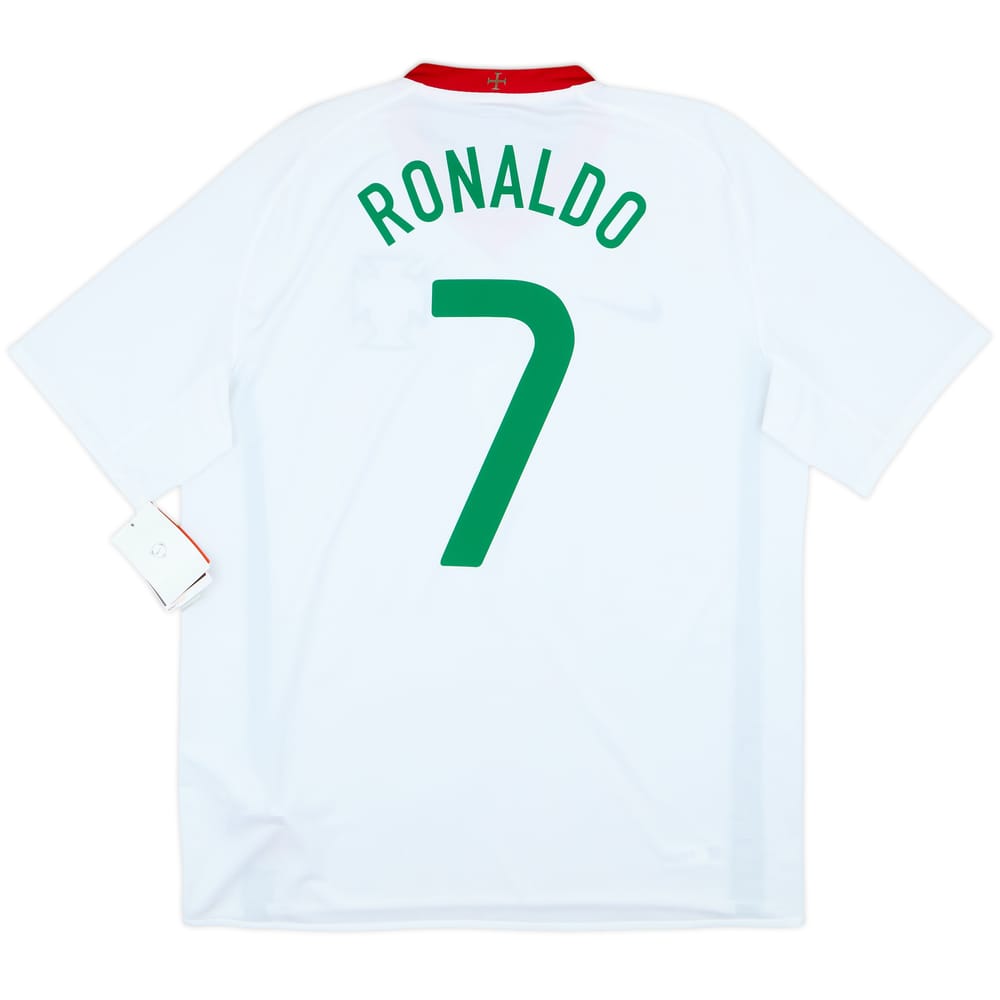 2008-10 Portugal Visitante Camiseta Ronaldo #7 (L)