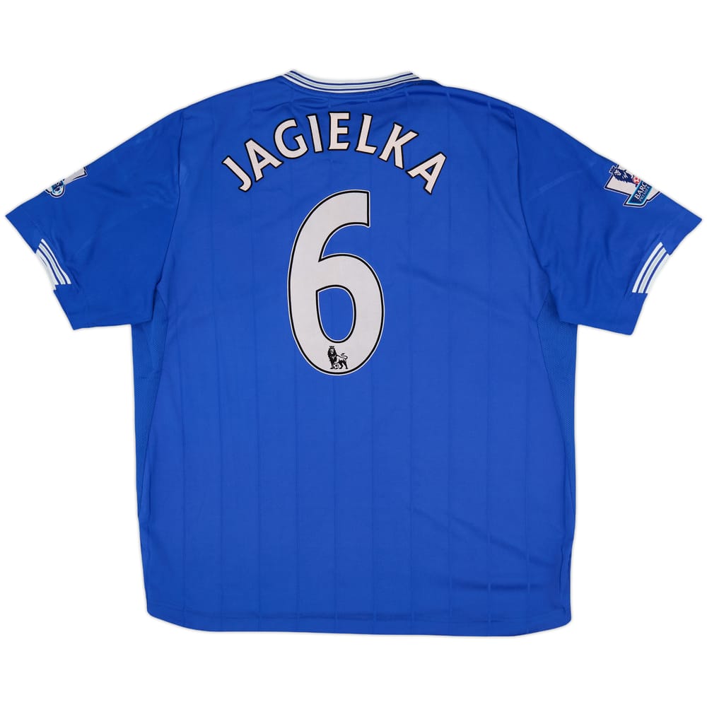 2009-10 Everton Home Shirt Jagielka #6 - 7/10 - (XL)
