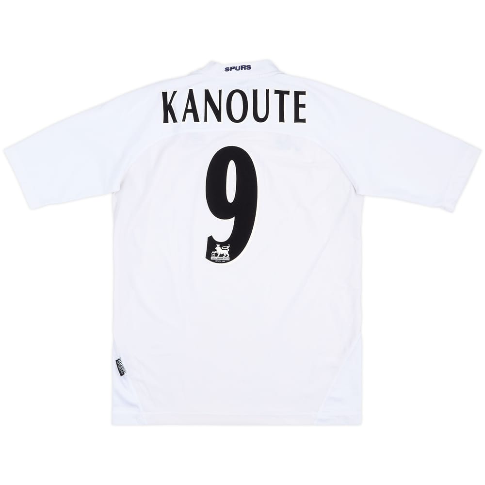 2004-05 Tottenham Home Shirt Kanoute #9 - 7/10 - (XL)