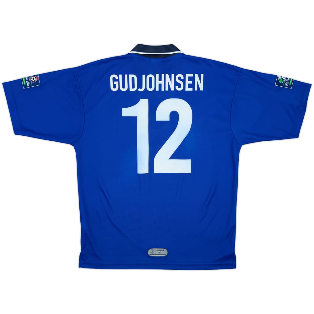 1999-00 Bolton Away Shirt Gudjohnsen #12 - 7/10 - (M)