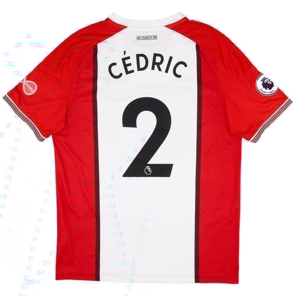 2017-18 Southampton Home Shirt Cedric #2 - 6/10 - (L)