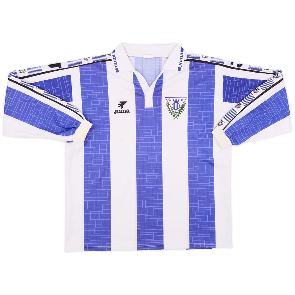 1996-97 CD Leganes Match Issue Home L/S Shirt #15